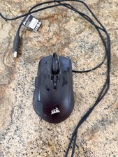 CORSAIR IRONCLAW RGB FPS/MOBA Gaming Mouse BLACK WIRED USED picture