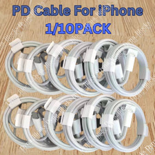 1/10X PD Fast Charger Type-C Charging Cable For Apple iPhone 14 13 12 11 XR Lot picture