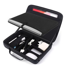 Hard Shell Laptop Briefcase 16 Inch Black picture