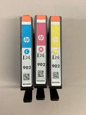 Genuine HP 902 Tri Color Ink Cartridge Cyan Magenta Yellow Expired 2024 picture