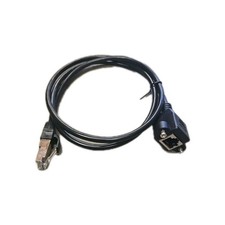 10pcs - 3ft Cat5e RJ45 M/F Shielded Ethernet Network Panel Mount Extension Cable picture