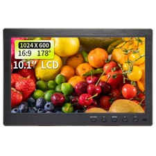 10.1 inch LCD Security Monitor & Displays, 1024 * 600 Resolution,BNC/AV Input, B picture