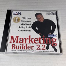 Marketing Builder 2.2 CDRom Software Sales & Market Plan/analysis/implement Win. picture