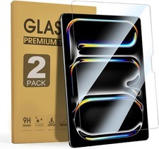 (2 Pack) Premium Tempered Glass Screen Protector For New iPad Pro 13 inch M5/M4 picture