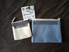 Mesh pouch 2 count U brands store and protect your teach Elastic compartments picture
