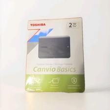 Toshiba Canvio Basics 2TB Portable External Hard Drive USB 3.0, 2TB, Black picture