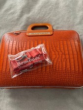 Bombata Bag Overnight Briefcase by Fabio Guidoni Laptop Tablet Case Orange picture
