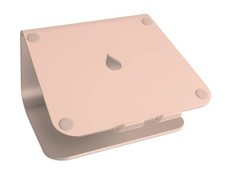 Gold Laptop Stand Ergonomic Height Adjustable Aluminum for MacBook and PCs picture