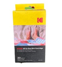 KODAK All-in-One Mini 2 Photo Printer Cartridge 20 Sheets 54x86 mm Paper MSC-20 picture