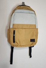 NWOT Duchamp London Laptop Backpack MIK-2623 Tan/Grey picture
