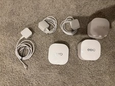 eero 6+ Dual Band Wi-Fi Router System (3-Pack) Covers 4,500 Sq Ft Cords R010001 picture