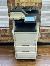 OKI ES8473MFP COLOR LASER COPIER MFP, 3 TRAYS, EXCELLENT CONDITION picture