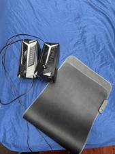RGB Computer Speakers USB (NJSJ) & RGB Large Mouse Pad – Barely Used picture