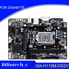 FOR GIGABYTE GA-H110M-DS2V LGA1151 32G VGA+DVI DDR4 Motherbroad Test ok picture
