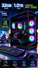CyberPowerPC Gaming PC Intel Core Ultra 5 225F RTX 5060 32GB DDR5 1TB SSD WiFi 6 picture