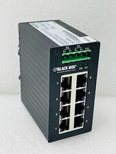 Black Box LGH008A 8-port Gigabit Edge Switch Hardened / USED -  picture