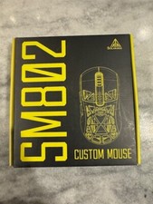 SM802 Black Gaming Mouse 10000 DPI Tri-Mode RGB PC Laptop picture