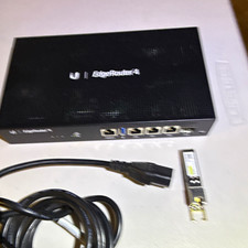 Ubiquiti Networks EdgeRouter 4 ER-4 Gigabit VPN Router 3-Port Black SFP picture