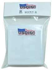 USDISC Plastic Sleeves, Double-sided 2 Disc (White) Lot picture