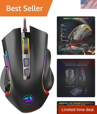 M602 Wired RGB Gaming Mouse with Macro Editing & Ergonomic Design for Comfort picture
