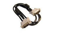 DELL - Dell 6ft 18Pin M-M DVI-D Cable New 453030300440R Black - 453030300440R picture