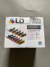 LD Canon Compatible 11-Cartridge Set Of 9 LD-PG125OCICBULK1 Yellow Magenta Black picture