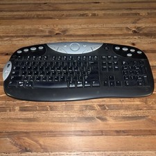 Logitech MX Duo 967300-0403 Wireless Keyboard Rare No USB Dongle  picture