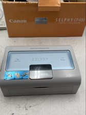 Canon SELPHY CP400 Silver Compact Photo Printer With Accessories In Box picture