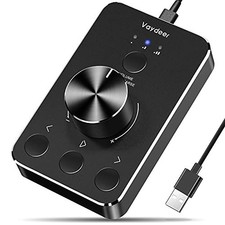 Volume Control Knob with Mute Function, Multimedia Controller for Mac/Windows picture