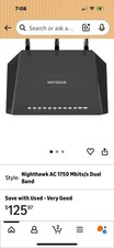 NETGEAR Wifi router With Range Extender.    Sold As A Set.  used for 3200 sqft, picture