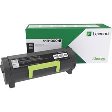 Lexmark 51B1000 Return Program Toner Cartridge, Black Toner picture