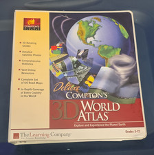 The Learning Company Compton's 3D World Atlas Deluxe CD-ROM Windows English picture