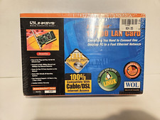 Linksys 10/100 LAN Card EtherfastT PCI Adapter Desktop Model LNE100TX Vintage picture