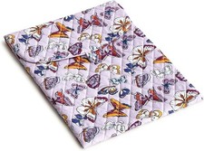 Vera Bradley Women's Small Envelope Tech Sleeve Wing in Flight Butterflies picture