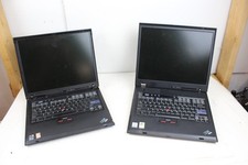 Lot of 2 RARE IBM THinkpad laptop Intel G41 R51e pentium NO HDD UNTESTED AS IS picture