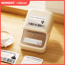 B21/B1 Portable Thermal Printer 1500mAh Wireless Sticker Printer With Self-adhes picture