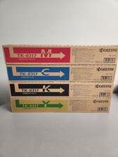 Kyocera TK-8317 OEM Toner Set, B/C/M/Y, TASKalfa 2550ci picture