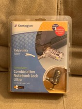 Kensington combosaver combination notebook lock ultra New Sealed Box picture