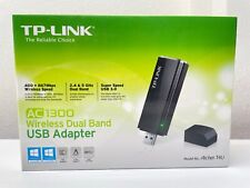 TP-LINK Archer T4U AC1300 Dual Band USB Adapter  USB 3.0 (Pre-Owned ) picture