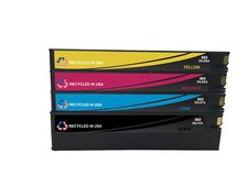 DoorStepInk Compatible Ink Cartridges For HP 980 Black and C,M,Y 4 Pack-USA picture