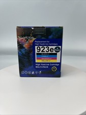 Ecovictor 923e Replacement Ink Cartridges Black x1, Cyan x1, Magenta x1, Yellow picture