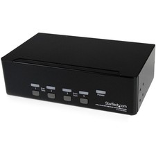 StarTech 4 Port Dual DVI USB KVM Switch with Audio & USB 2.0 Hub picture
