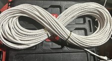 White CAT6 Ethernet Lan Network Cable 100ft Molded Boots 24 AWG Shipped From USA picture