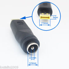 5pcs 5.5x2.1mm to Mini Square DC Power Plug Charger converter Adapter For Lenovo picture