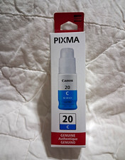 Canon Genuine PIXMA GI-20C Cyan Ink Bottle 70ml for G5020 G6020 G7020 picture