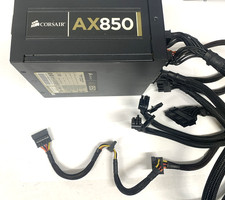 Corsair AX850 850W Power Supply 80 Plus Gold Modular PSU CMPSU-850AX Tested picture