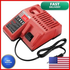 BECDXPal 18V Battery Charger Replacement Mil-Waukee 48-11-1815 48-11-1820 picture