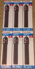 New 6x CyberPower CSB604 Essential Surge Protector 6 Outlets 4ft cord 900 Joules picture
