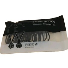 SMART&COOL Reusable Silicone Magnetic Cable Ties for Bundling and Organizing picture