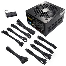 1000 Watt 80 Plus Gold PSU Full Modular, PCIE5.1 12V MAX 600W, ATX Power Supply picture